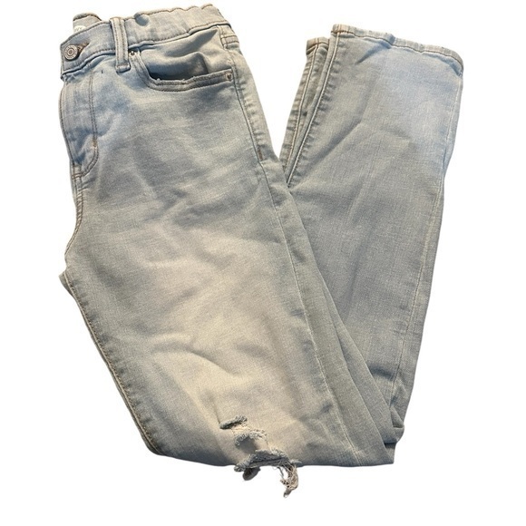 Old Navy Karate Slim Fit Light Wash Jeans - Boys Size 14 - Picture 1 of 5